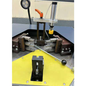 Mesin pembuat profil pintu jendela aluminium, mesin pemotong peramping sudut 100%, mesin pembuat jepit aluminium 1,5 kW - Product Image 5