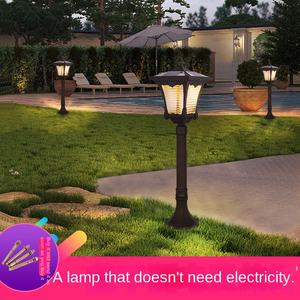 Moderno IP65 impermeable LED paisaje jardín césped luz 60CM Solar exterior iluminación ahorro de energía al por mayor - Product Image 5