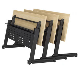Chất Lượng Cao Đào Tạo Bảng Bằng Gỗ Có Thể Gập Lại Nghiên Cứu Bảng Cuộc Họp Sử Dụng Có Thể Gập Lại Bàn Bàn - Product Image 1