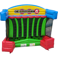 Jeu de défi sportif Giant 9X9X10 pieds Jeu gonflable Plinko pour événements intérieurs et extérieurs