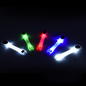 Led Arm Band Silicone <b>Flash</b> <b>Light</b> Night Riding Adjustable With Built In Battery IPX4 Waterproof - Product Image 3