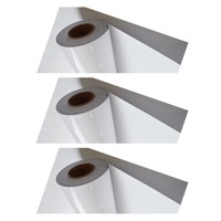 Rouleau de papier vinyle autocollant en PVC, adhésif, pour impression numérique, publicité en extérieur