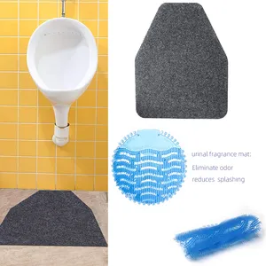 High Quality Urinal Fragrance Mats Screen Mat Urinal Floor Mats For Man Restroom Toilet