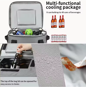 Sac isotherme souple à roulettes pour le camping, grand format, avec roues, pour la vente en gros - Product Image 4
