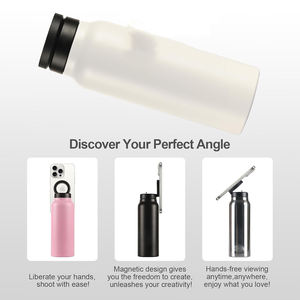 Support de téléphone populaire, bouteille isotherme sous vide en acier inoxydable de 32 oz, bouteilles d'eau magnétiques isolées pour le sport et la gym - Product Image 2