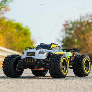 รถบรรทุกมอนสเตอร์ SJY-SG110PRO 2.4G 4WD RC ความเร็วสูง ขนาด 1/10 พร้อมใช้งาน รุ่นแปรงถ่าน ระยะควบคุม 120 เมตร รถบังคับวิทยุสำหรับเล่นในร่มและกลางแจ้ง - Product Image 6
