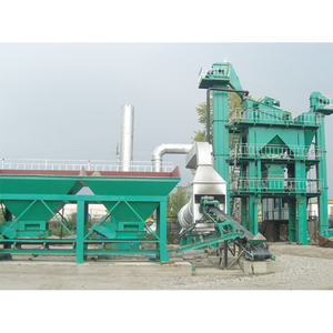 Fabricants d'usines d'asphalte stationnaires 80-100 Usine de bitume de type forcé à chaud - Product Image 1