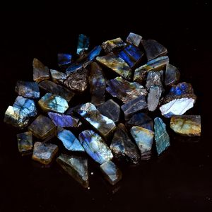 Natural <b>Raw</b> Labradorite Rough Gemstone 250 Carats Irregular Shape For Jewelry Making DIY Wire Wrapping Loose <b>Crystals</b> Supply - Product Image 4