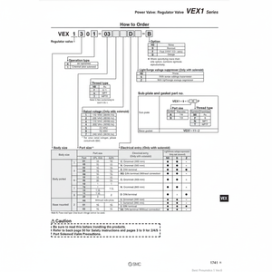 SMC Pneumatics Válvula de control de válvula de potencia de - Product Image 1
