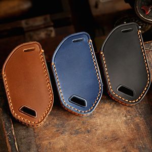 Funda Protectora de Piel Genuina para Llaves de Coche, Diseño Moderno y Portátil, para Llaves Inteligentes 2024, Funda de Piel de Vaca de Primera Calidad para Llaves Remotas de 5-7 Botones - Product Image 3