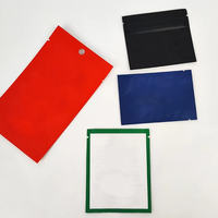 Sacs en aluminium pour aliments et en-cas, à fermeture éclair, imprimés en gravure personnalisée, finition mate, résistants à l'humidité, pour barres chocolatées sucrées
