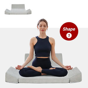 SUREWALHOME Coussin de siège en mousse de YOGA personnalisé avec coussins pour <span class=keywords><strong>genoux</strong></span> Coussin d'assise pour la méditation et une longue séance - Product Image 2