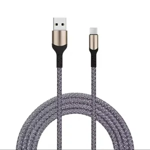 Cable USB tipo C de carga rápida para teléfono móvil, cable de carga rápida 3A para Samsung Galaxy S10 QC 3,0