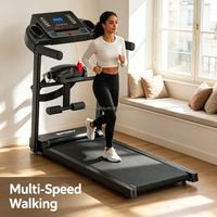 Caminadora Inteligente Plegable para Interiores, Automática, Multifuncional, Silenciosa, con Inclinación, para Hombres y Mujeres, Equipo de Fitness para el Hogar