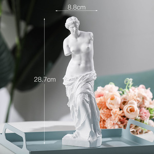 Statue de Vénus De <span class=keywords><strong>Milo</strong></span> en gros de Chine personnalisée Statue de Vénus grecque en résine de décoration de maison 3 tailles - Product Image 2