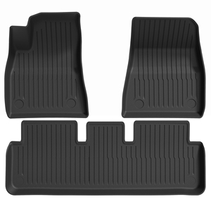 Tapis de coffre avant et arrière Ecofly toutes saisons en caoutchouc TPE, ensemble complet de 6 pièces pour <span class=keywords><strong>Tesla</strong></span> <span class=keywords><strong>Model</strong></span> 3/<span class=keywords><strong>S</strong></span>/X/Y, tapis de coffre avant et arrière complets - Product Image 5