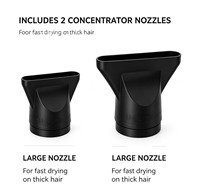Sèche-cheveux professionnel à moteur AC 2400W, faible bruit, séchage rapide, pour salon, hôtel, extérieur, haute puissance, vente chaude