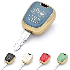 Funda Protectora para Llaves <span class=keywords><strong>de</strong></span> Coche <span class=keywords><strong>de</strong></span> TPU para Peugeot 206 207 307, Multicolor, Resistente al Desgaste, Fabricada por DM Professional - Product Image 6