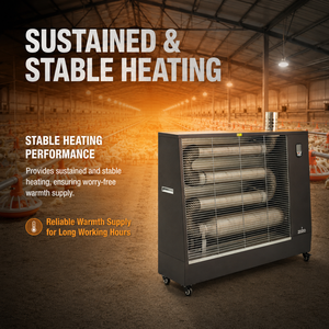 Calentador de aceite de queroseno de combustible diésel para patio infrarrojo de 16kw portátil móvil para interiores - Product Image 5