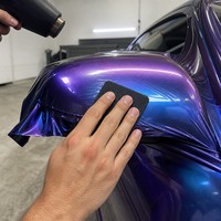 Film Pelindung Cat Mobil Grosir Logo Kustom PPF Warna Berubah Aurora Realm untuk Mobil Mewah