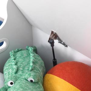 Meuble en bois <span class=keywords><strong>blanc</strong></span> pour enfants, <span class=keywords><strong>coffre</strong></span> de rangement pour jouets d'enfants, <span class=keywords><strong>banc</strong></span> avec couvercle à charnière de sécurité - Product Image 4