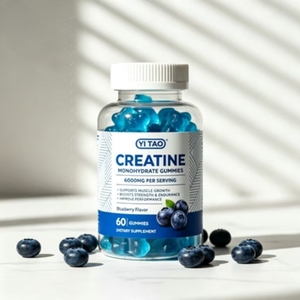 Blueberry-Flavored <b>Creatine</b> Gummies | Convenient, Delicious Supplement for Gym-Goers - Product Image 4