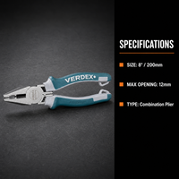 Pince multifonction pour électricien, coupe-fil, outil de sertissage, acier au carbone, poignée en PVC, outils à main pour électricien, personnalisable OEM