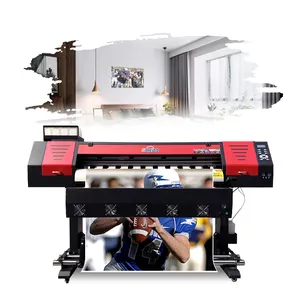 生态溶剂打印机切割机广告广告牌印刷机室内室外Xp600生态溶剂打印机