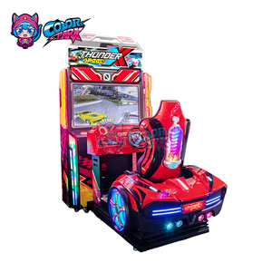 <span class=keywords><strong>Macchina</strong></span> da Gioco Arcade Colorata e Divertente con Auto da Corsa a Gettoni, <span class=keywords><strong>Simulatore</strong></span> di Guida Stimolante per Parco Divertimenti - Product Image 1