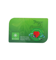 Tarjetas de Iones Negativos Bio Nano Ecológicas de PVC para el Cuidado de la Salud, Tarjetas de Energía Escalar de Ciencia Cuántica que Reducen la Radiación