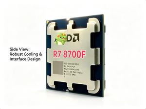 Procesador de escritorio R7 8700F completamente nuevo, CPU de escritorio de 8 núcleos, caché L3 de 32 MB, zócalo AM5, proceso de 4 nm, fabricado en China. - Product Image 5