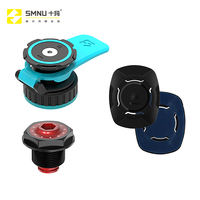 SMNU Support de téléphone portable magnétique universel réglable Support de téléphone rotatif compatible avec la moto