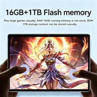 Tablet PC M50 pro Laris Manis 2026, 16G+1TB, Layar Sentuh 11 Inci, Android 15, Layar IPS Tajam, WiFi + BT Harga Grosir