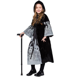 Costume d'Halloween squelette d'<span class=keywords><strong>horreur</strong></span> de haute qualité, très demandé, pour fête parent-enfant, cosplay, enfants et adultes - Product Image 2