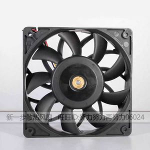 Ventilador de conducto AvC 120x120x25mm 24V 0.55A con doble rodamiento de bolas, ventilador axial de refrigeración para inversor - Product Image 4