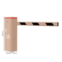 Barrière de circulation personnalisée, barrière de stationnement intelligente à LED, système de stationnement automatique, barrière de voie d'accès, barrière à flèche automatique