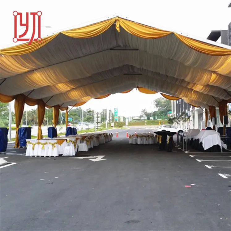 Chất lượng cao 850g PVC marquee 6x12M 8x12 m tiệc cưới lều cho sự kiện