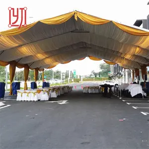 Tenda pesta pernikahan 850g pvc kualitas tinggi 6x12m 8x12 m untuk acara