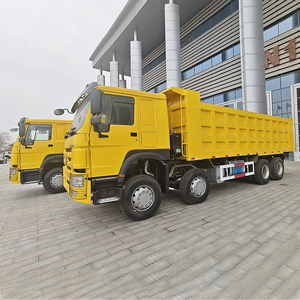 รถบรรทุกมือสอง Sinotruck Howo 6x4 8x4 เครื่องยนต์ดีเซล Weichai สำหรับงานหนัก พวงมาลัยซ้าย 40 คิวบิก รถดัมพ์มือสอง - Product Image 2