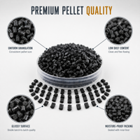 PA6 Nylon 6 Polyamide 6 stabilisé thermiquement, granulés pour moulage par injection, matière première plastique d'ingénierie
