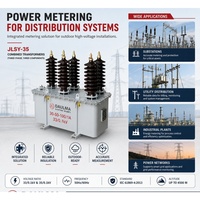 Transformateur combiné CT/VT 35 kV JLSY-35 200/5A Classe 0.2S Boîtier de mesure Achat industriel B2B