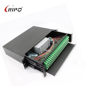 แผงกระจายไฟเบอร์ออปติก FTTH พร้อมขั้วต่อ48ช่องและ12/24/72/96/144พอร์ตสำหรับใช้ในเครือข่าย - Product Image 5