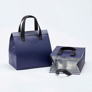 Bolsas Térmicas Personalizadas con Logotipo, de Gran Capacidad, Reutilizables, de Tela No Tejida y Lámina de Aluminio, en Varios Colores, para Alimentos - Product Image 1
