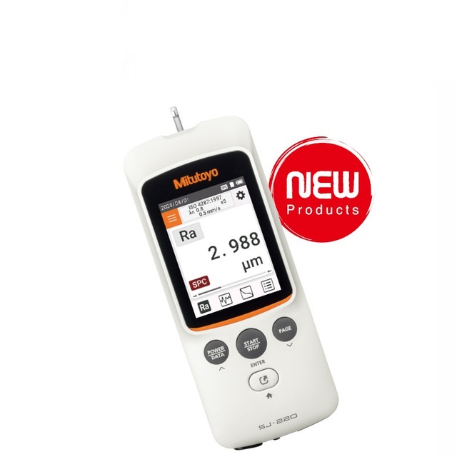 Mitutoyo SJ-220 Surface Roughness Meter 178-741-11 High Precision 0.001um IP65 Protection 1 Year Warranty