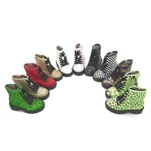 รองเท้าบูทเด็กผู้หญิงแบบมีกลิตเตอร์แฟชั่นสั่งทำพิเศษ - Product Image 3