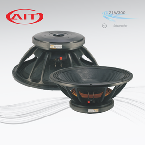 21W300 21英寸低音炮铁氧体换能器专业音响低音炮6英寸VC 1500W RMS功率深重低音音响系统高音压级 - Product Image 3