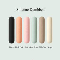 Nuevas Pesas de Mano de Silicona Antideslizantes y Portátiles para Mujeres, Entrenamiento en Casa, Desarrollo Muscular, Pilates, Mancuernas con Logotipo Personalizado