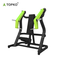 Machine de presse thoracique TOPKO, machine de presse d'établi 1050LBS avec bras convergents indépendants, banc d'inclinaison plat réglable pour poitrine