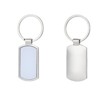 Porte-clés personnalisé en alliage de zinc style Asie du Sud-Est, ouvre-bouteille, vierge pour transfert thermique, pendentif par sublimation, motif LOGO DIY