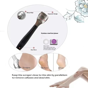 Kit de soins des ongles et des pieds, outils de pédicure professionnels, râpe à pieds, éliminateur de peaux mortes pour les soins à domicile et en salon - Product Image 2